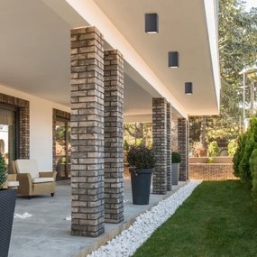 Rabalux 7820 - Faretto da esterno ZOMBOR 1xGU10/35W/230V quadrato IP54