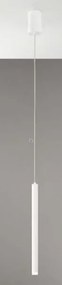 Sospensione led pype bianca 5w 470lm cct 2,5x41x200cm led-pype-s1-bco