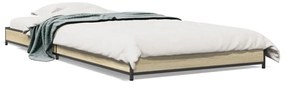 Giroletto Rovere Sonoma 75x190cm İn Legno Multistrato E Metallo /