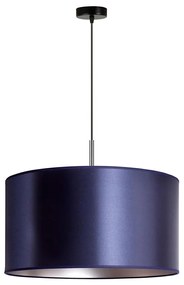 Duolla - Lampadario a sospensione con filo CANNES 1xE27/15W/230V diametro 45 cm blu/argento
