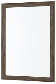 Specchio Rettangolare 60x80 Feridras "Wood" Effetto Legno Marrone