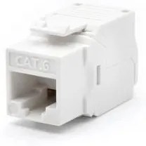 PRESA RJ45U CAT.6  BIANCO