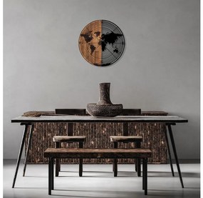 Decorazione da muro diametro 56 cm mappa