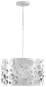 ONLI - Lampada a sospensione con cavo BOLLICINE 1xE27/15W/230V bianca