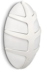Gancio da parete bianco in plastica Bug – Spinder Design