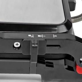 Nedis KAGR131FSR - Griglia a contatto 1500W/230V