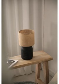 Markslöjd 108683 - Lampada da tavolo MONTAGNA 1xE14/40W/230V 32 cm beige/nero