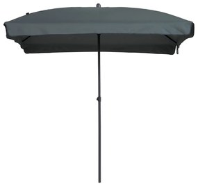 Ombrellone Patmos Luxe Rettangolare 210x140 Cm Grigio /
