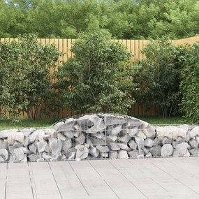 Cesti Gabbioni Ad Arco 20 Pz 300x50x40/60 Cm Ferro Zincato /