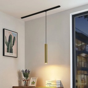 Lampada a sospensione Lindby Linaro, 40 cm, oro, monofase, GU10