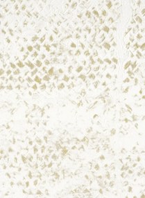 Élitis Carta da parati Laca Salvaje - Weiß/ Gold