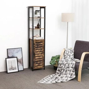 Armadietto FIRA marrone/nero