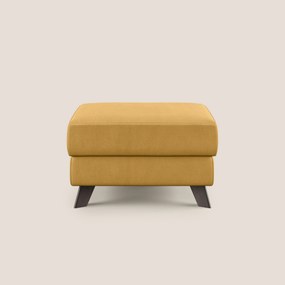 Moon Pouf contenitore e piedini alti in microfibra impermeabile T11