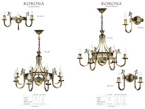 Jupiter 280 - KO K 2 - Applique KORONA 2xE14/40W/230V