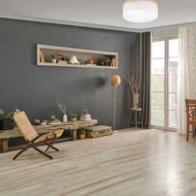 Brilagi - LED Plafoniera BELLADONNA 3xE27/15W/230V bianco/pino