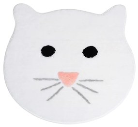 Tappetino da bagno bianco 90x90 cm - Foutastic