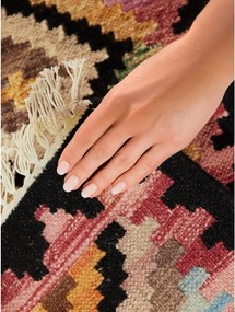 Passatoia in lana reversibile/tessuta a mano 60x190 cm Kamal Zara – Nouristan