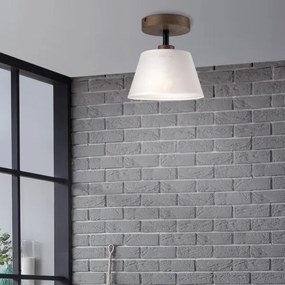 Brilagi - Lampada LED ANTHONY 1xE14/60W/230V rovere/noce/bianco