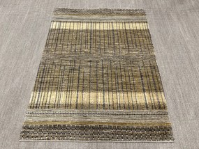 Loribaft Tappeto 150x200 Marrone (Iran) Annodato A Mano