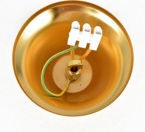 Brilagi - Lampadario a sospensione con catena ECLIPSE 5xE14/10W/230V Ø 38 cm nero/oro