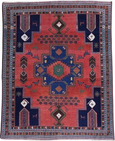 Afshar Tappeto persiano 160x200 (Iran) Annodato A Mano