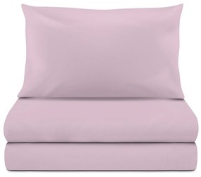 Completo letto singolo cotone rosa
