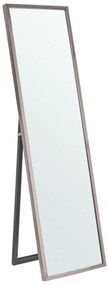 Specchio da terra argento 40 x 140 cm TORCY Beliani