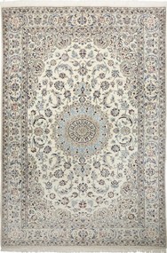 Nain Tappeto 200x300 Beige (Iran) Annodato A Mano
