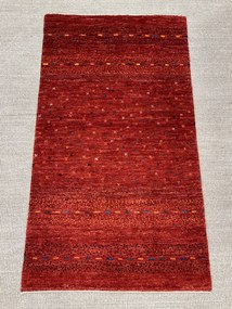 Gashguli Tappeto 80 x 140 Rosso (Iran) Annodato A Mano