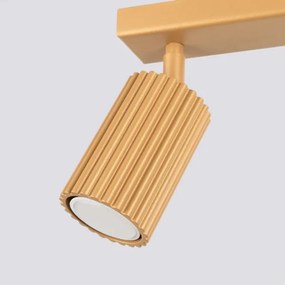 Sollux SL.1561 - Faretto KARBON 2xGU10/10W/230V oro