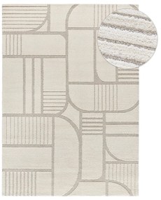 Tappeto crema 120x170 cm Snowy - Universal