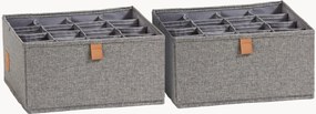 Set di 2 organizer con 16 scomparti XL Love It Store It Premium