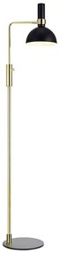 Markslöjd 106972 - Lampada da terra dimmerabile LARRY 1xE27/60W/230V nero/oro