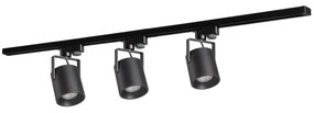 Faretto per sistema a binario MINOR 3xGU10/10W/230V + 1 m rotaia sistema