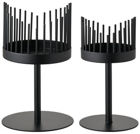 Portacandele in set in metallo 2 pz Amara – House Nordic