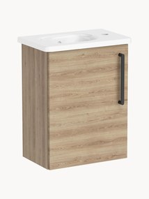 Lavabo con mobiletto Orna, larg. 45 cm, sinistra