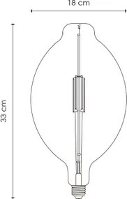 Lampadina LED dimmerabile VINTAGE EDISON E27/4W/230V 2700K
