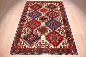 Yalameh Tappeto 100x150 (Iran) Annodato A Mano
