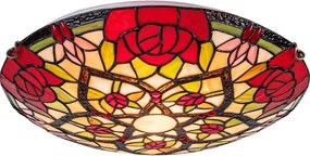 Brilagi - Lampada da soffitto in stile Tiffany GARLAN 2xE27/60W/230V