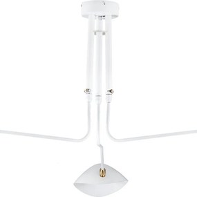 Plafoniera design Eiko bianco IP20, 3XE14