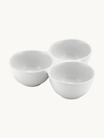 Set di 3 ciotole per salse in porcellana Alto Serve & Share