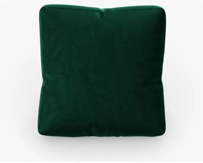 Cuscino in velluto verde per divano componibile Rome Velvet - Cosmopolitan Design