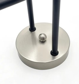 Brilagi - Plafoniera MALIVA 4xE14/15W/230V cromo opaco/fumé