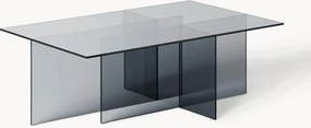 Tavolino da salotto in vetro Anouk, larg. 102 cm