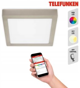 Telefunken 309602TF - LED RGBW Plafoniera LED/18W/230V 2700-6500K WiFi