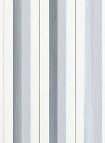 Ralph Lauren Carta da parati Aiden Stripe - Navy/ Red/ White