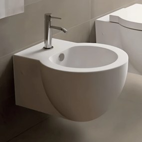 Bidet Sospeso Ceramica Cielo "Easy Evo" Bianco Lucido