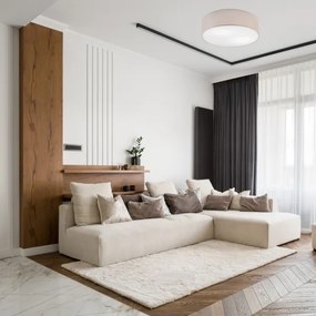 Plafoniera MONTE 2xE27/60W/230V beige