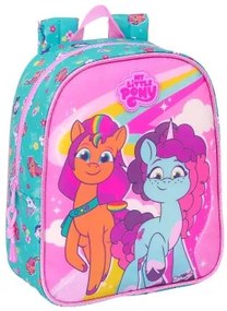Zaino Scuola My Little Pony Magic Rosa Turchese 22 x 27 x 10 cm