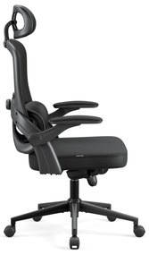 Sedia da ufficio ergonomicaDiablo V-Light: nera